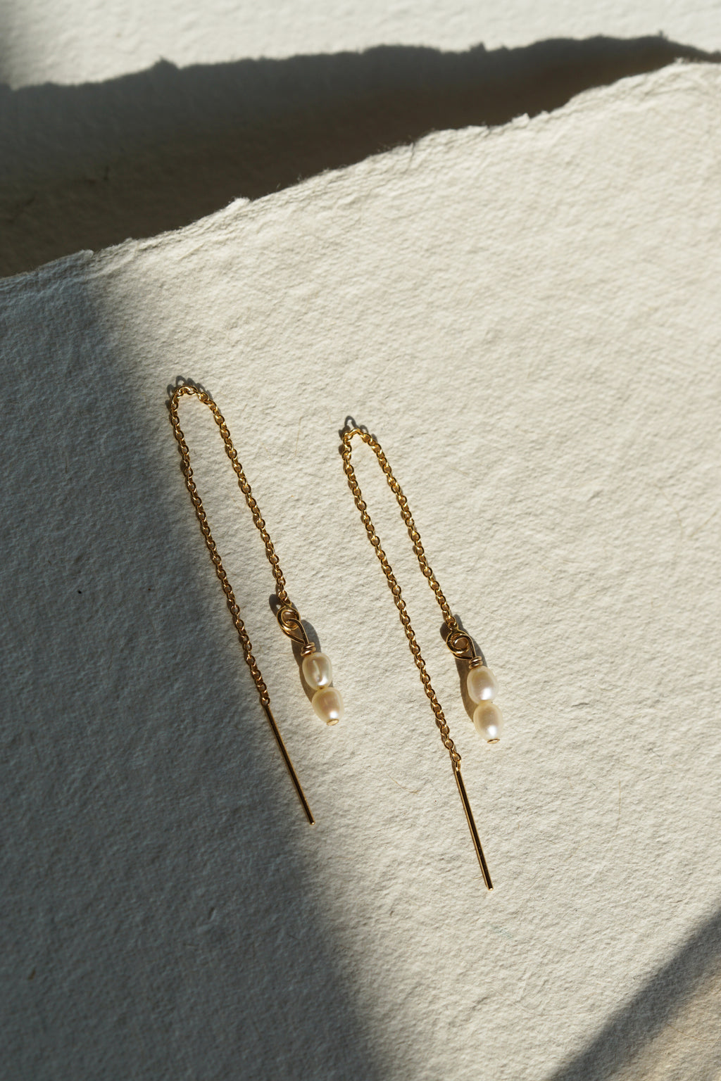 Freshwater Pearl Gold Filled Threaders